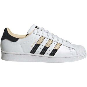 Adidas Superstar Sneakers HQ2166 Men's US 6 NWT White Black Sand Hip Hop NEW